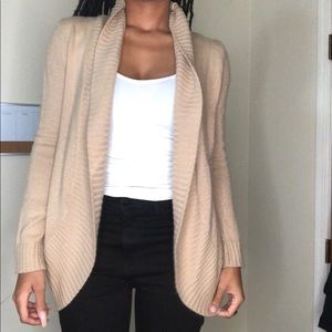 Tan Cardigan NICE MATERIAL